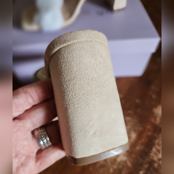 Madden Girl Rhinestone Block Heel Sandals - Picture 8 of 12